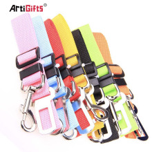 Wholesale custom pet seat safety belt strap dog car seat belt